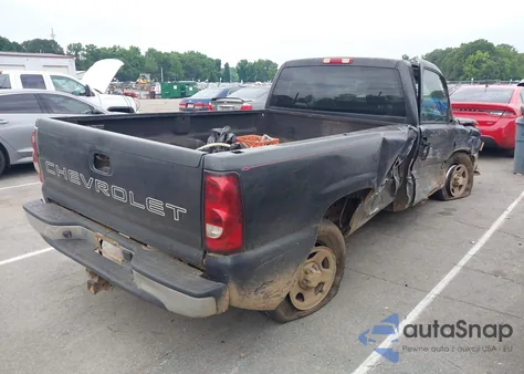 2004 Chevrolet Silverado 1500 Work Truck из США, поврежденный, VIN 1GCEC14V34Z241397